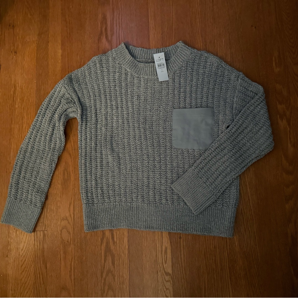 Aqua Teal Knit Sweater